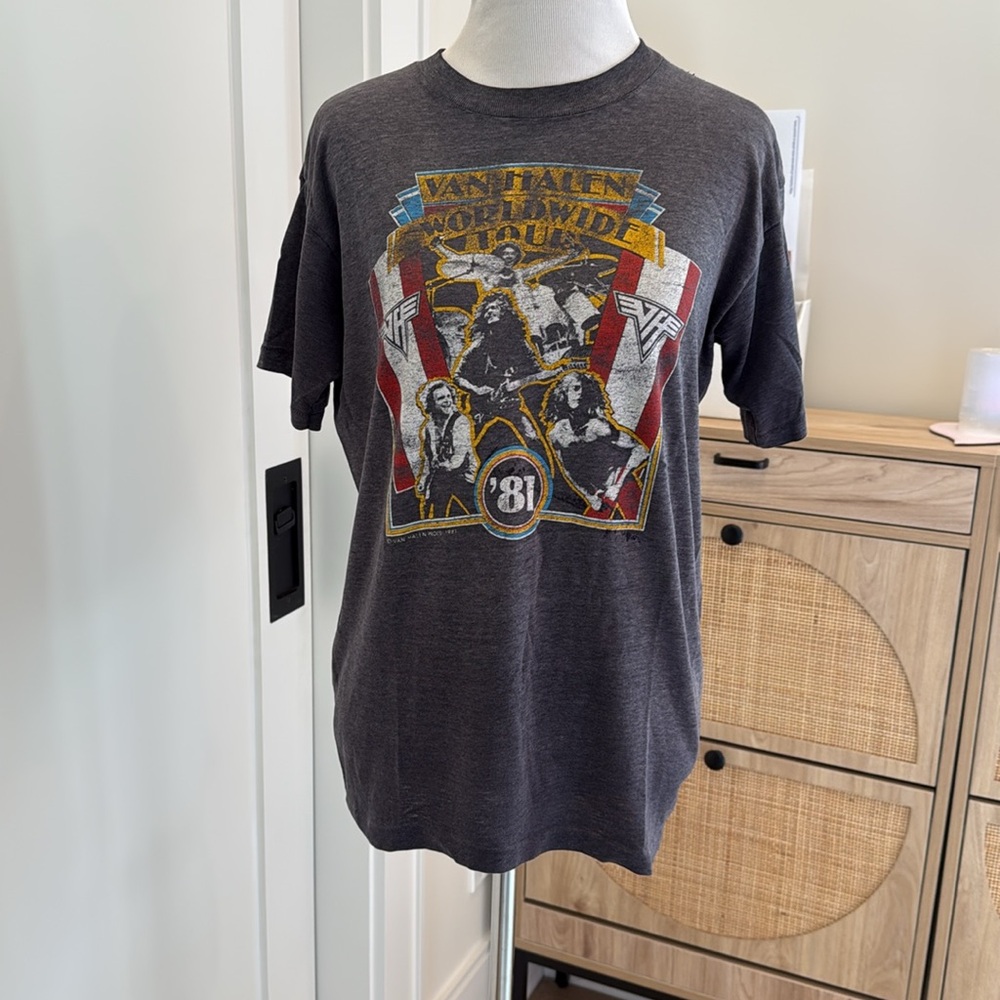 Van Halen worldwide tour shirt ‘81